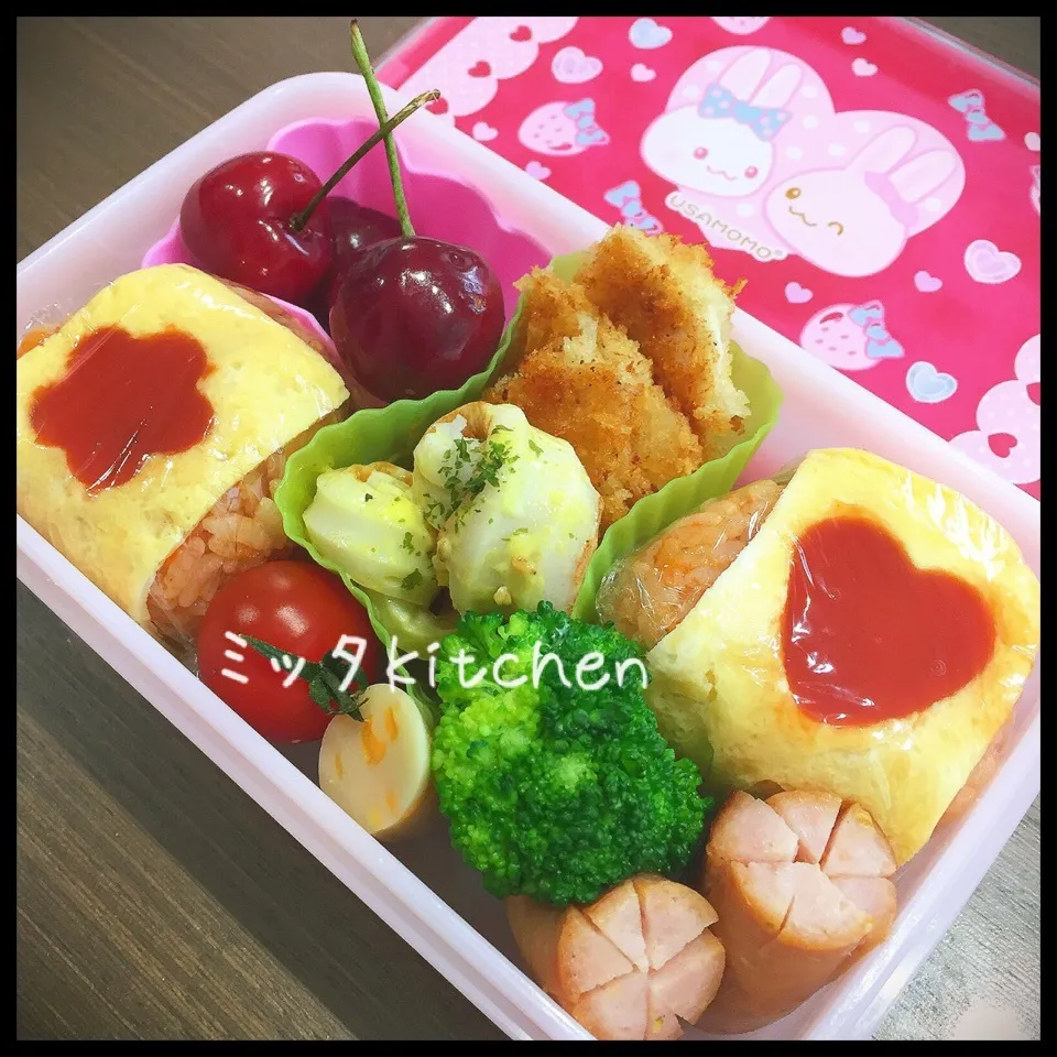 Snapdishの料理写真:園児弁当|ミッタさん