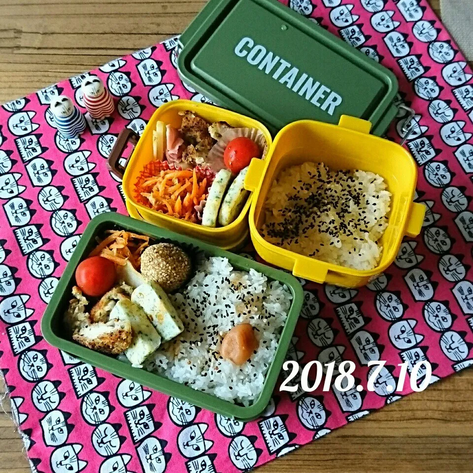 息子弁当・おっと弁当|ふ〜たん**さん