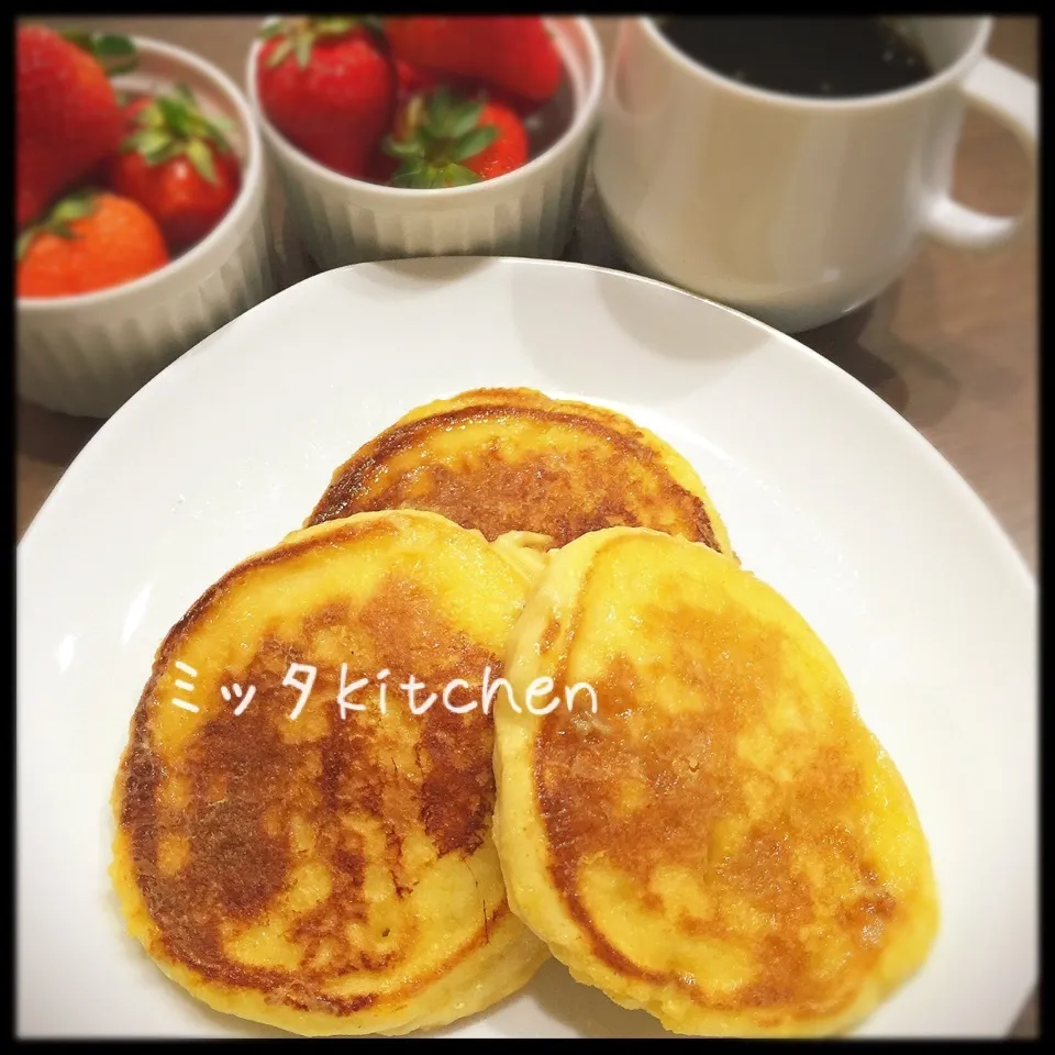 ホットケーキのフレンチトースト|ミッタさん