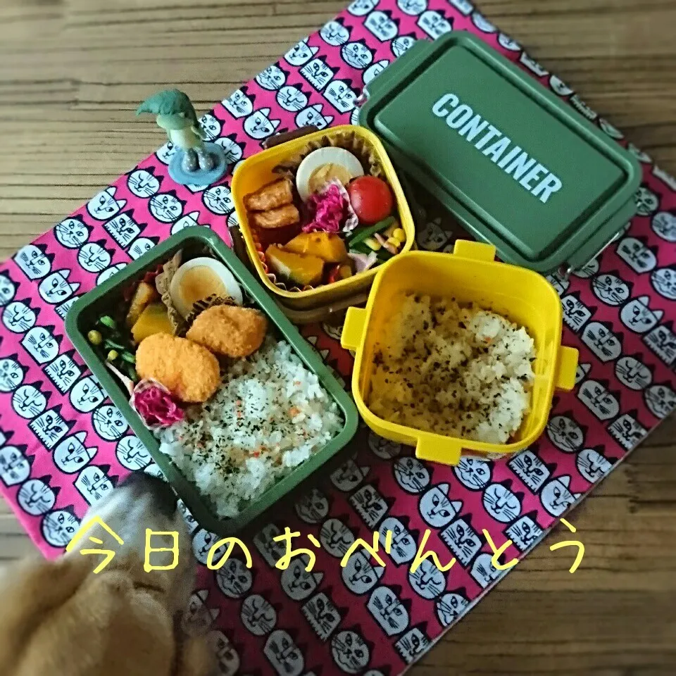 息子弁当・おっと弁当 5/17|ふ〜たん**さん