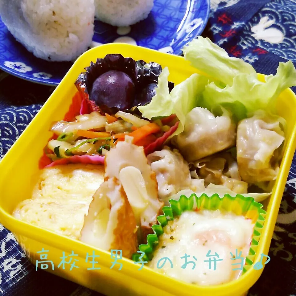 おにぎり・焼売弁当♪|ちびたまさん