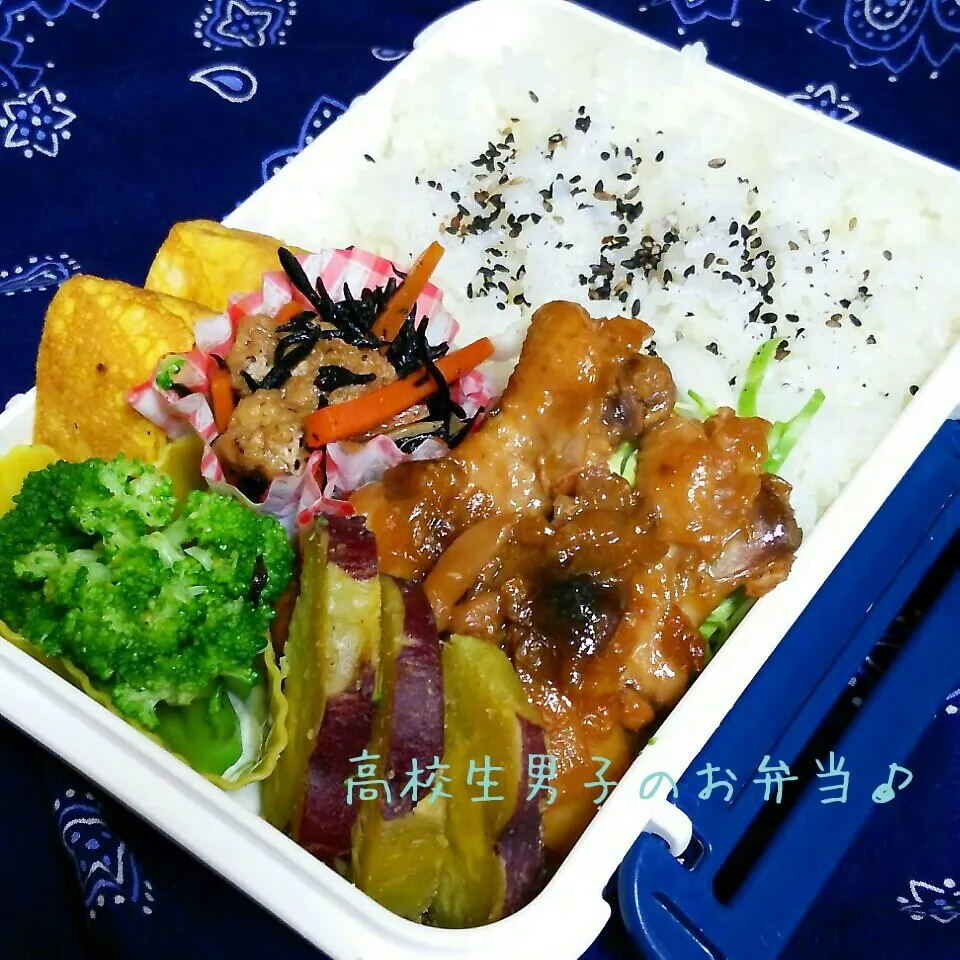 鶏のマーマレード煮弁当♪|ちびたまさん