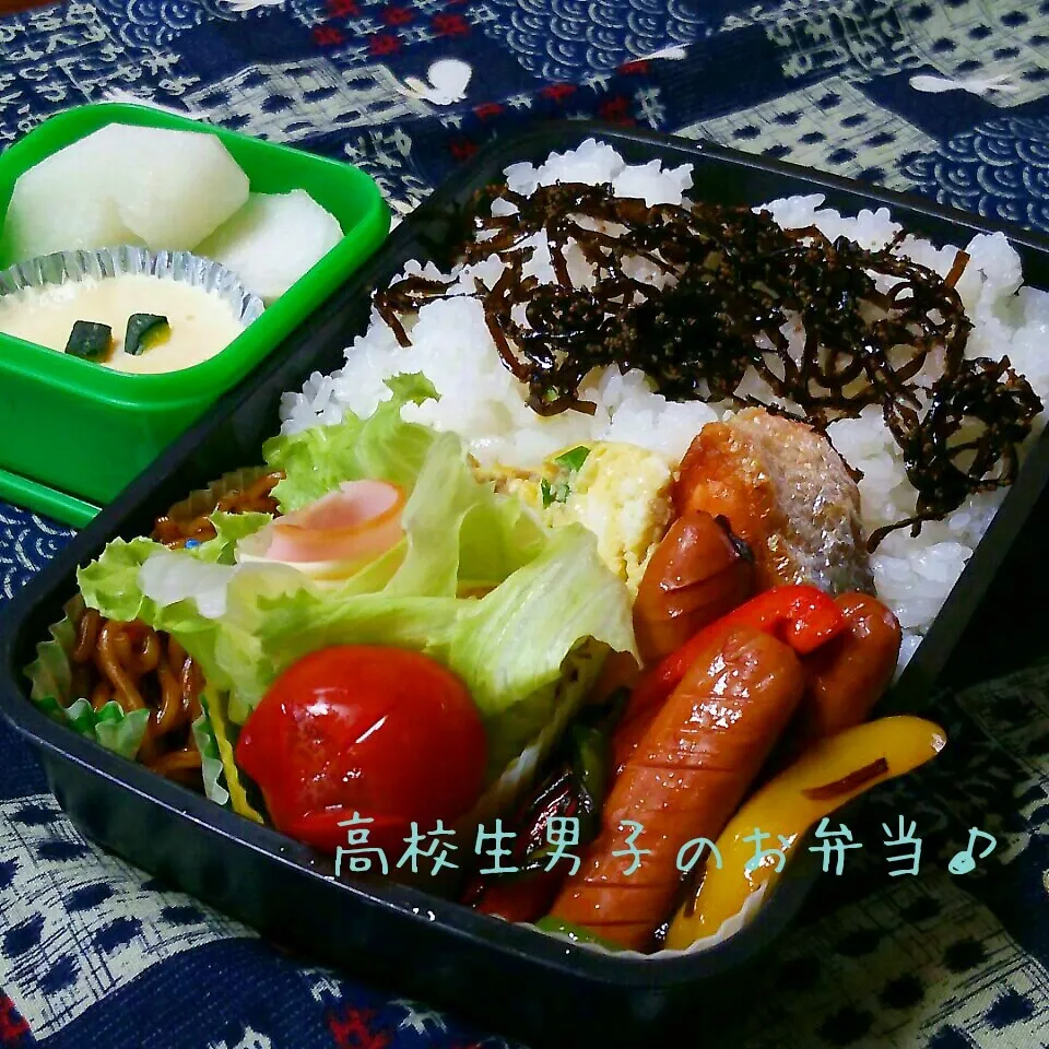 鮭弁当♪|ちびたまさん