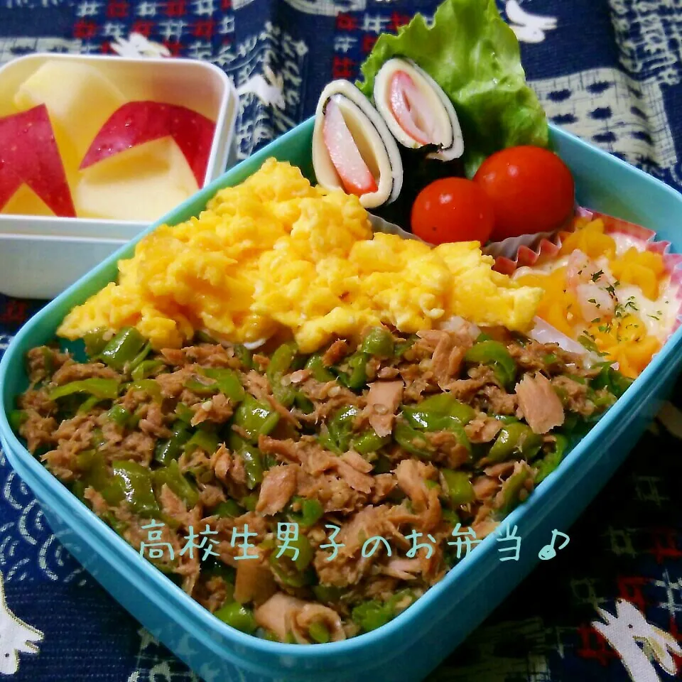 ツナそぼろ弁当♪|ちびたまさん