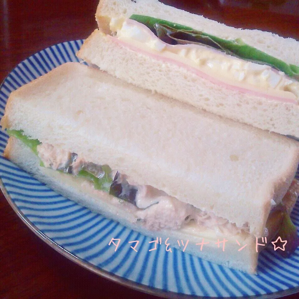 朝食サンドイッチ☆|ちびたまさん