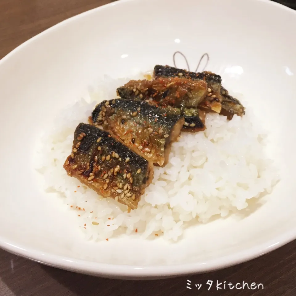 さんまの蒲焼丼|ミッタさん