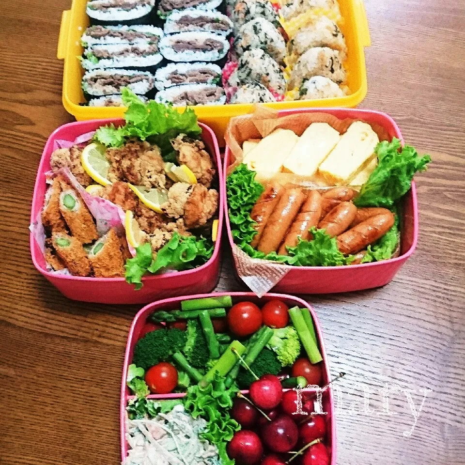 小学校運動会のお弁当♡|maryさん