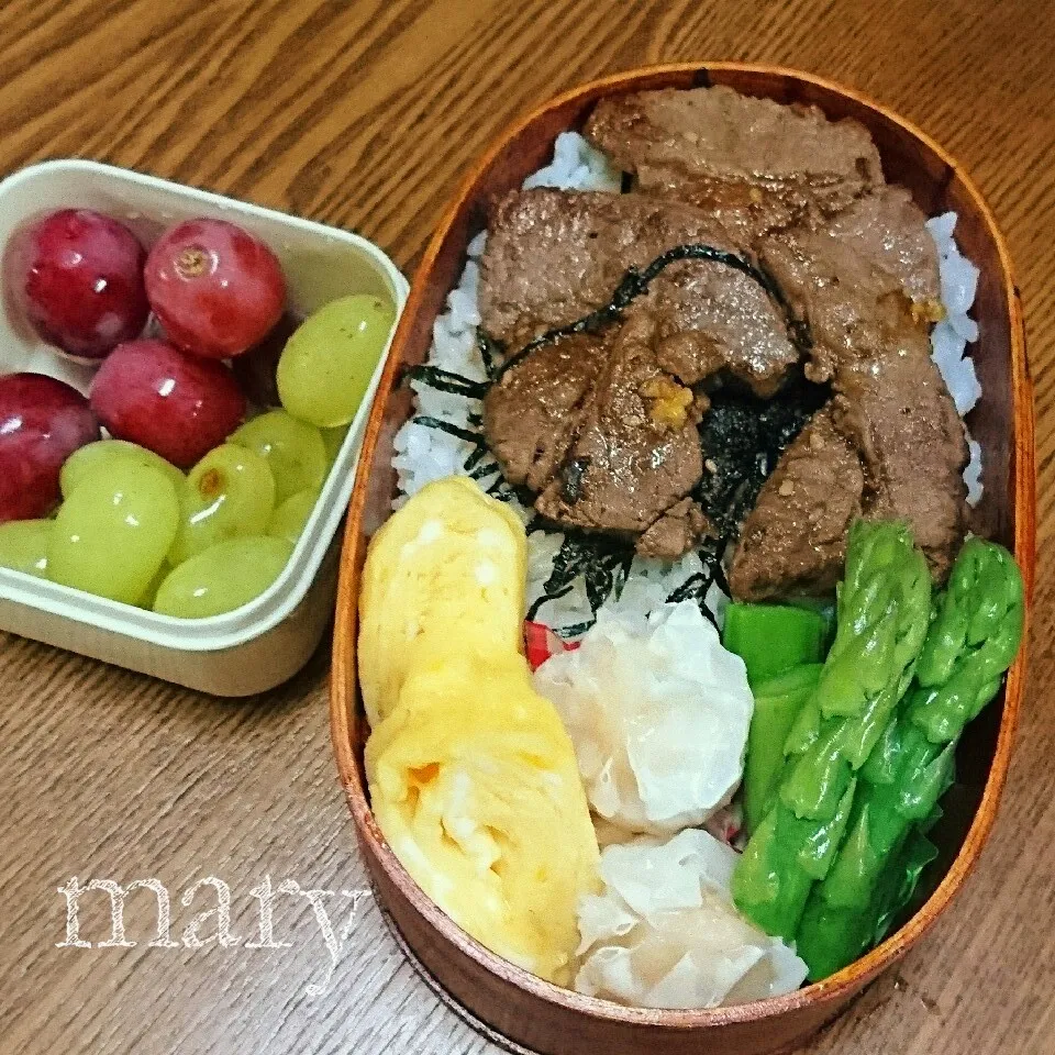 焼肉弁当♡|maryさん