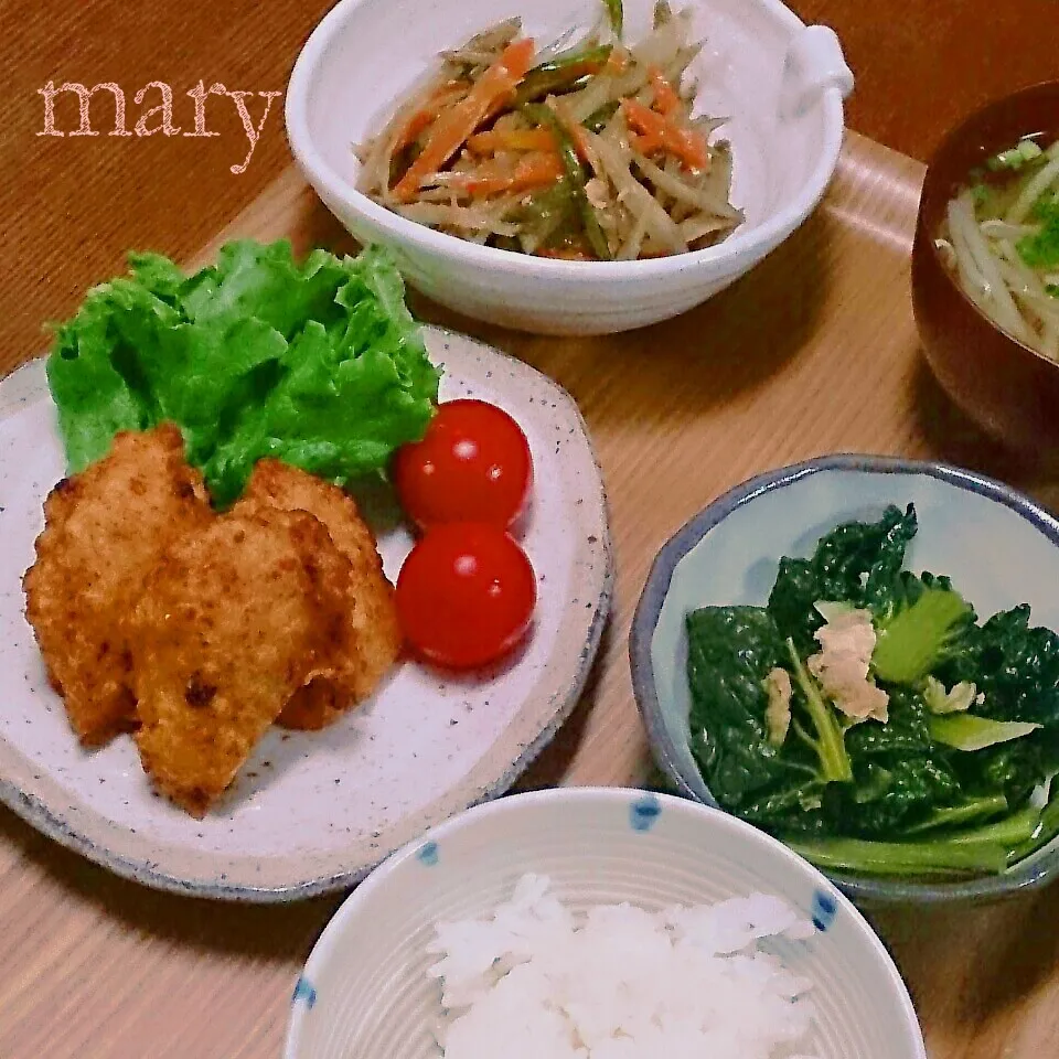 Snapdishの料理写真:夜ごはん♡|maryさん