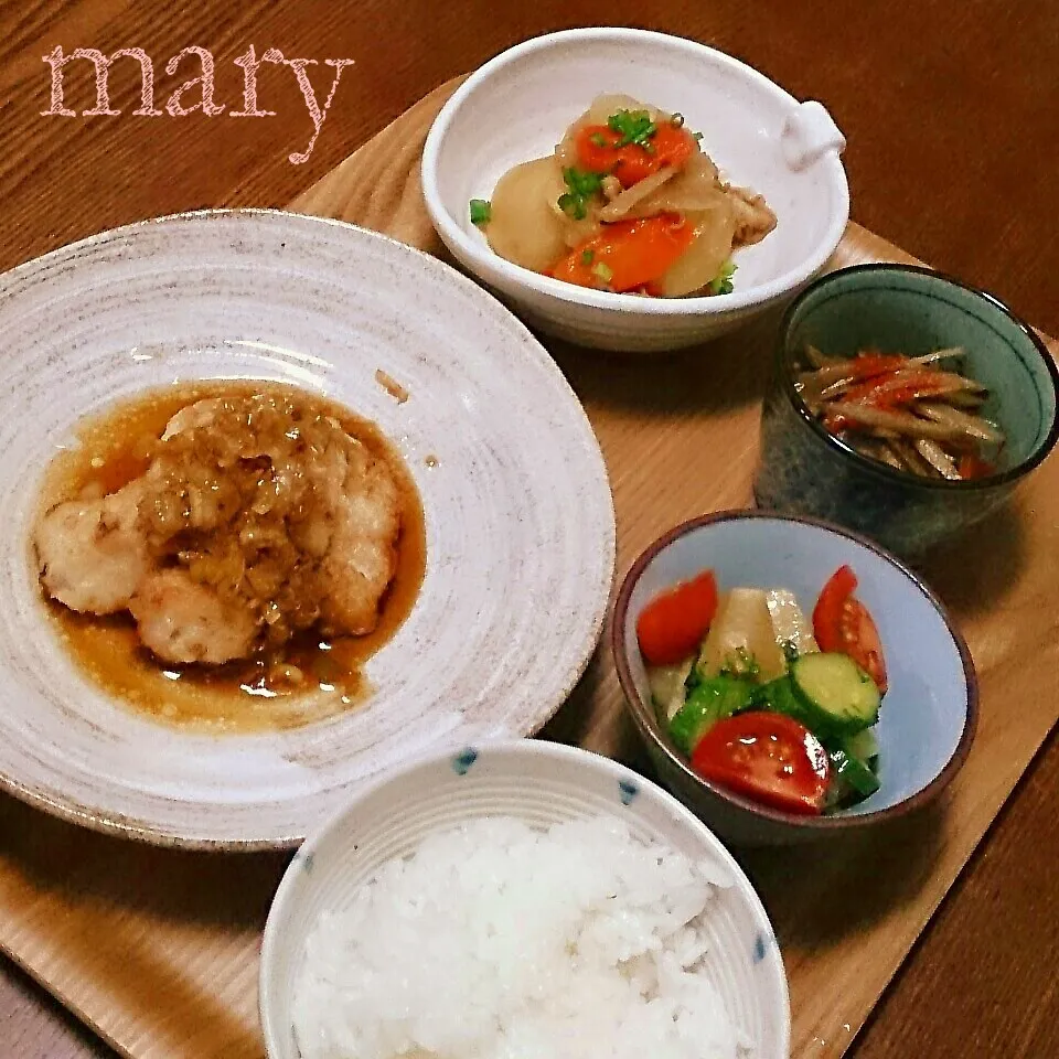 夜ごはん♡|maryさん