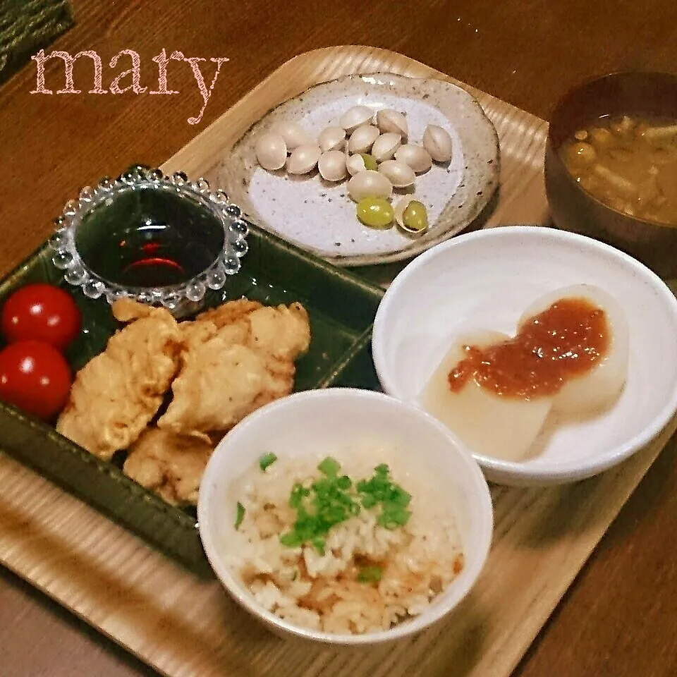 Snapdishの料理写真:夜ごはん♡|maryさん