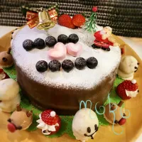 Snapdishの料理写真:グラサージュ♥Xmascake|mokomamaさん