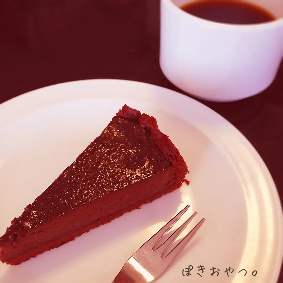 チョコレートケーキタルト。|ぽき。さん