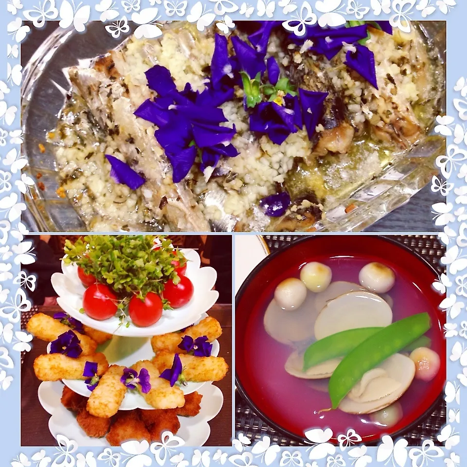 Snapdishの料理写真:ひな祭りご飯の続き♥︎|mokomamaさん