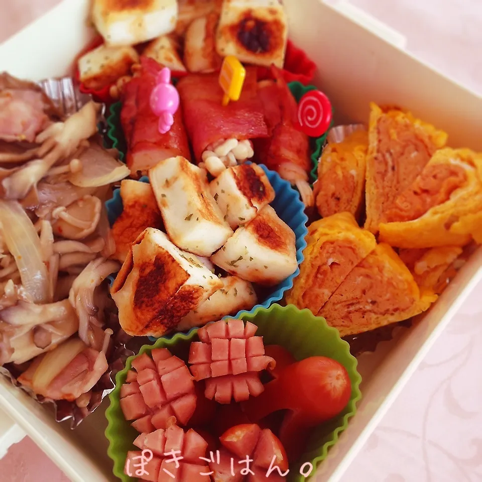 お花見お弁当。|ぽき。さん