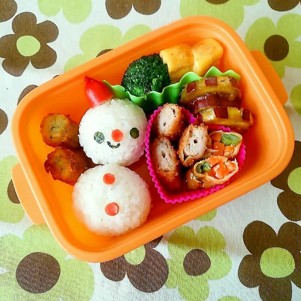 雪だるま弁当|ゆかりんさん