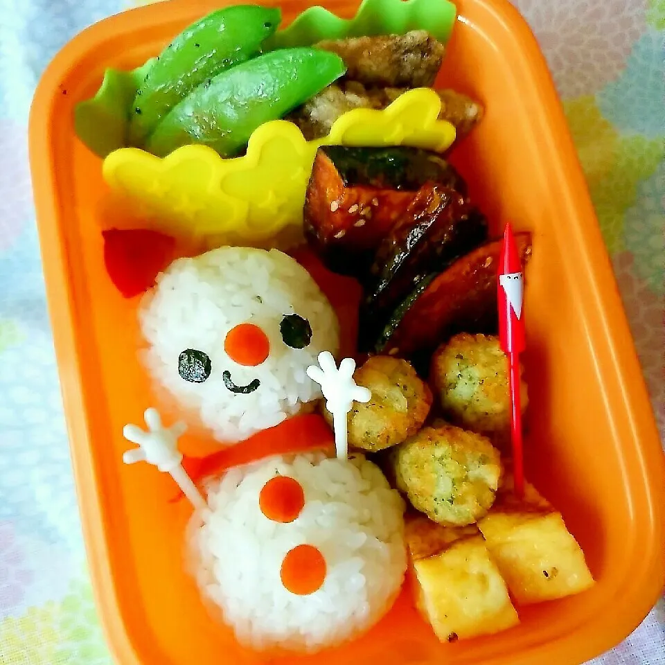 雪だるま弁当|ゆかりんさん