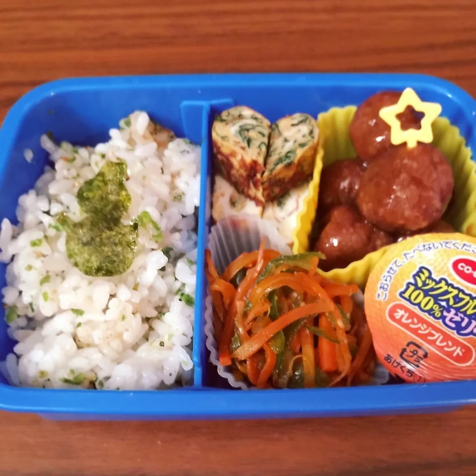 ごめんねミートボールお弁当。|おいもさん