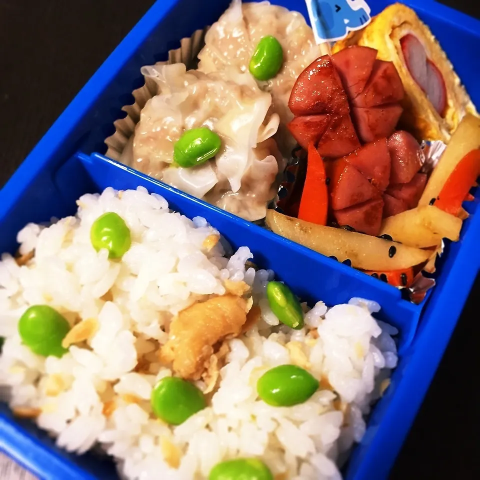 初めての焼売弁当☆|おいもさん