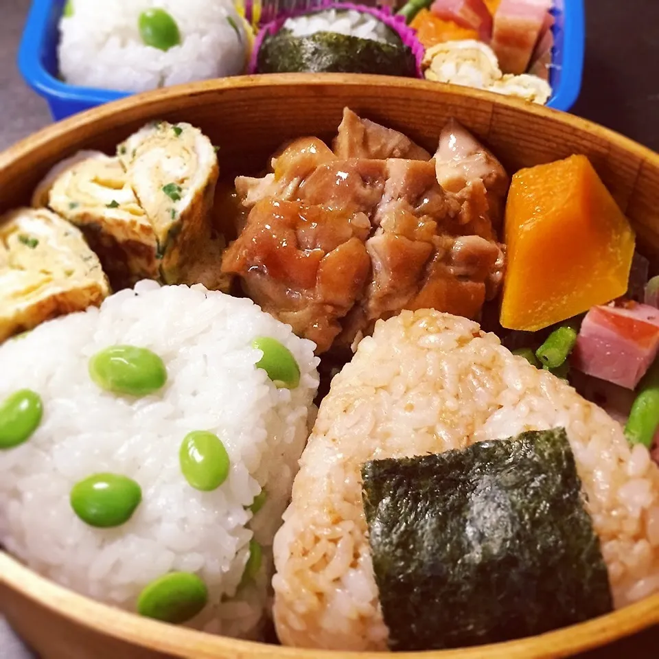 冷めても柔らか♡照り焼きチキン弁当☆|おいもさん