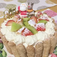 Snapdishの料理写真:クリスマスケーキ🎂|春さん