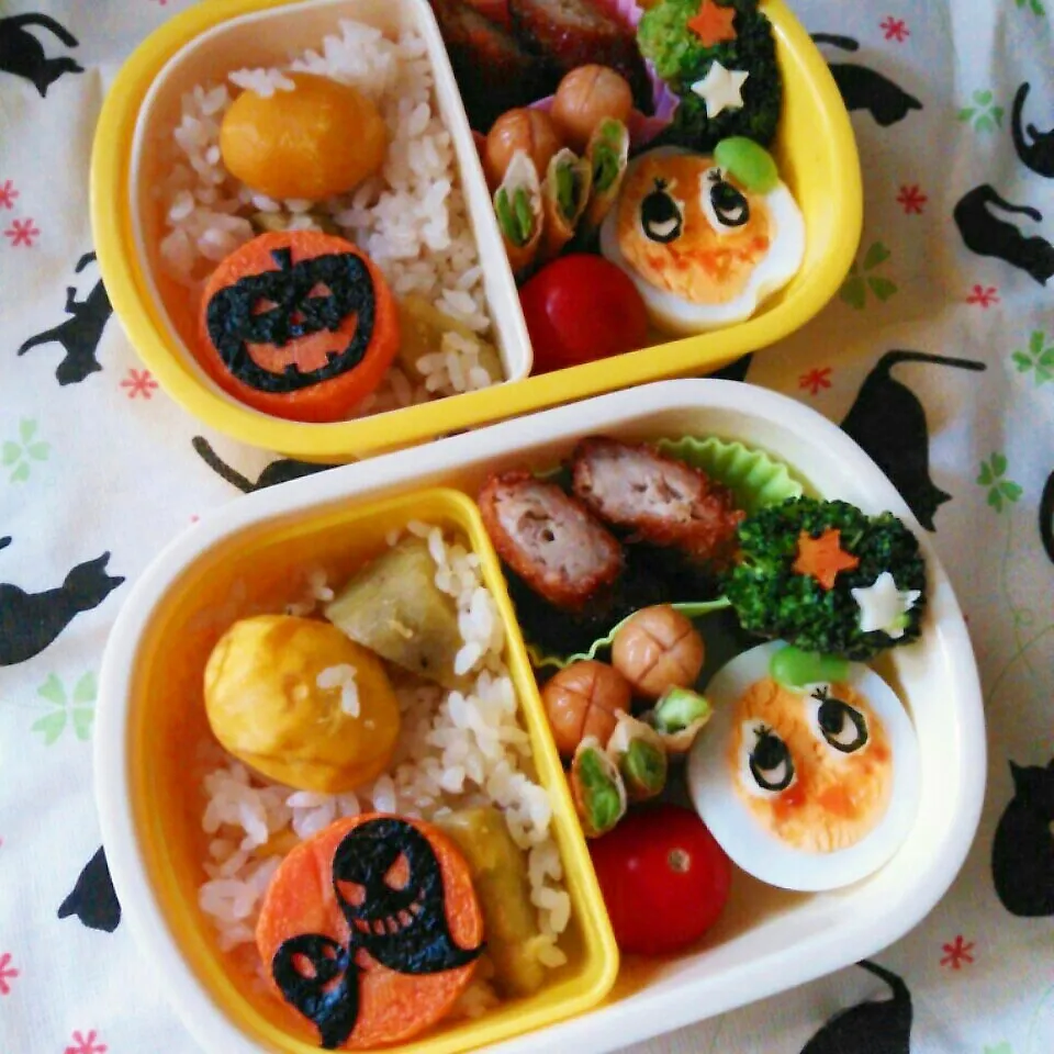 ハロウィンとふなっしー弁当|ゆかりんさん