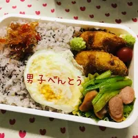 Snapdishの料理写真:男子べんとう|ゆきさん