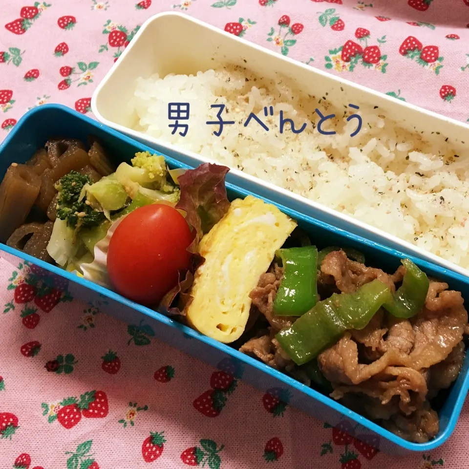 Snapdishの料理写真:男子べんとう|ゆきさん