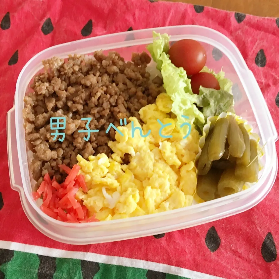 Snapdishの料理写真:男子べんとう 5/21|ゆきさん