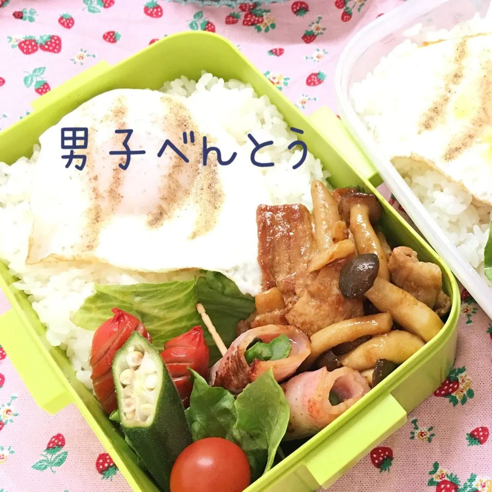 Snapdishの料理写真:男子べんとう5/31|ゆきさん