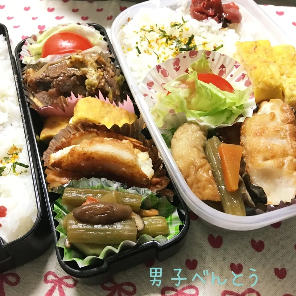 Snapdishの料理写真:男子べんとう|ゆきさん