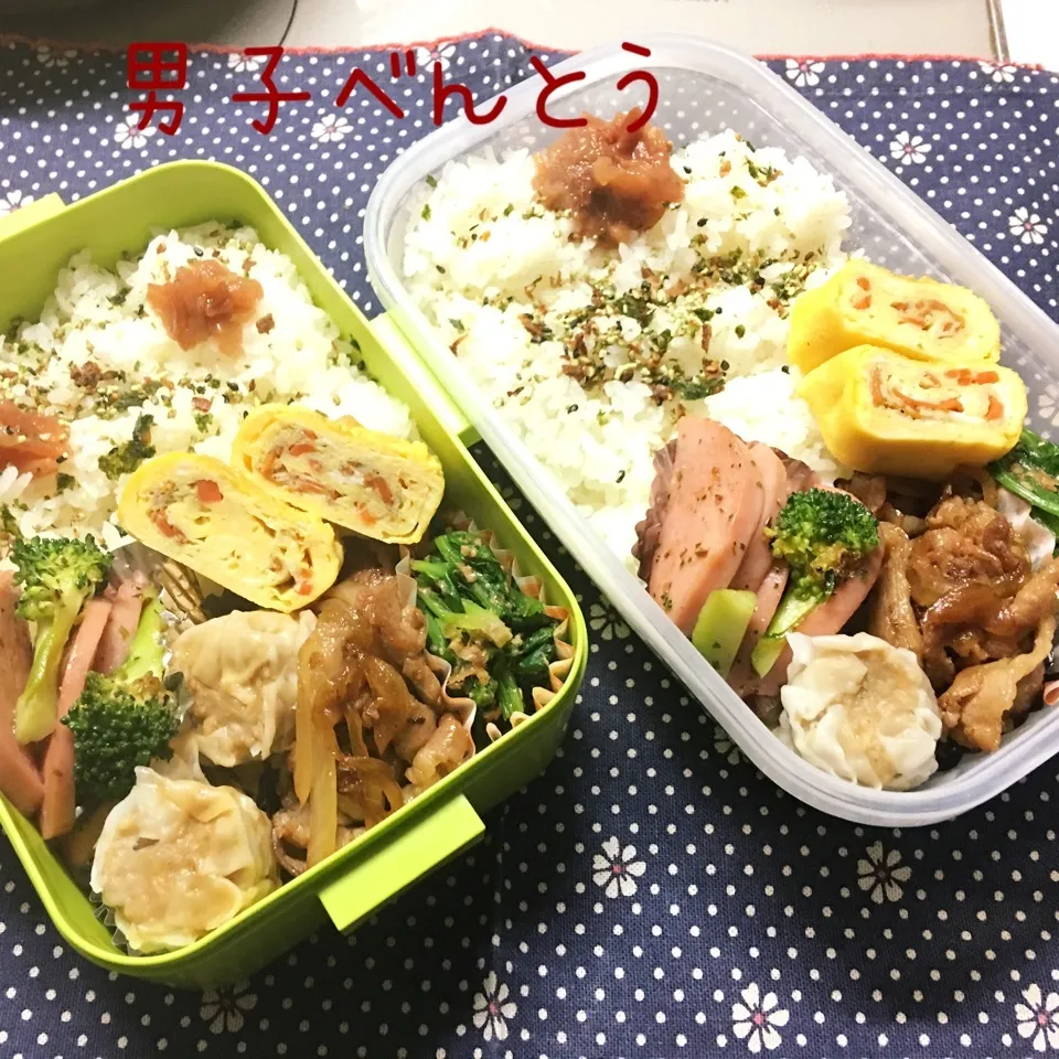 Snapdishの料理写真:男子べんとう|ゆきさん