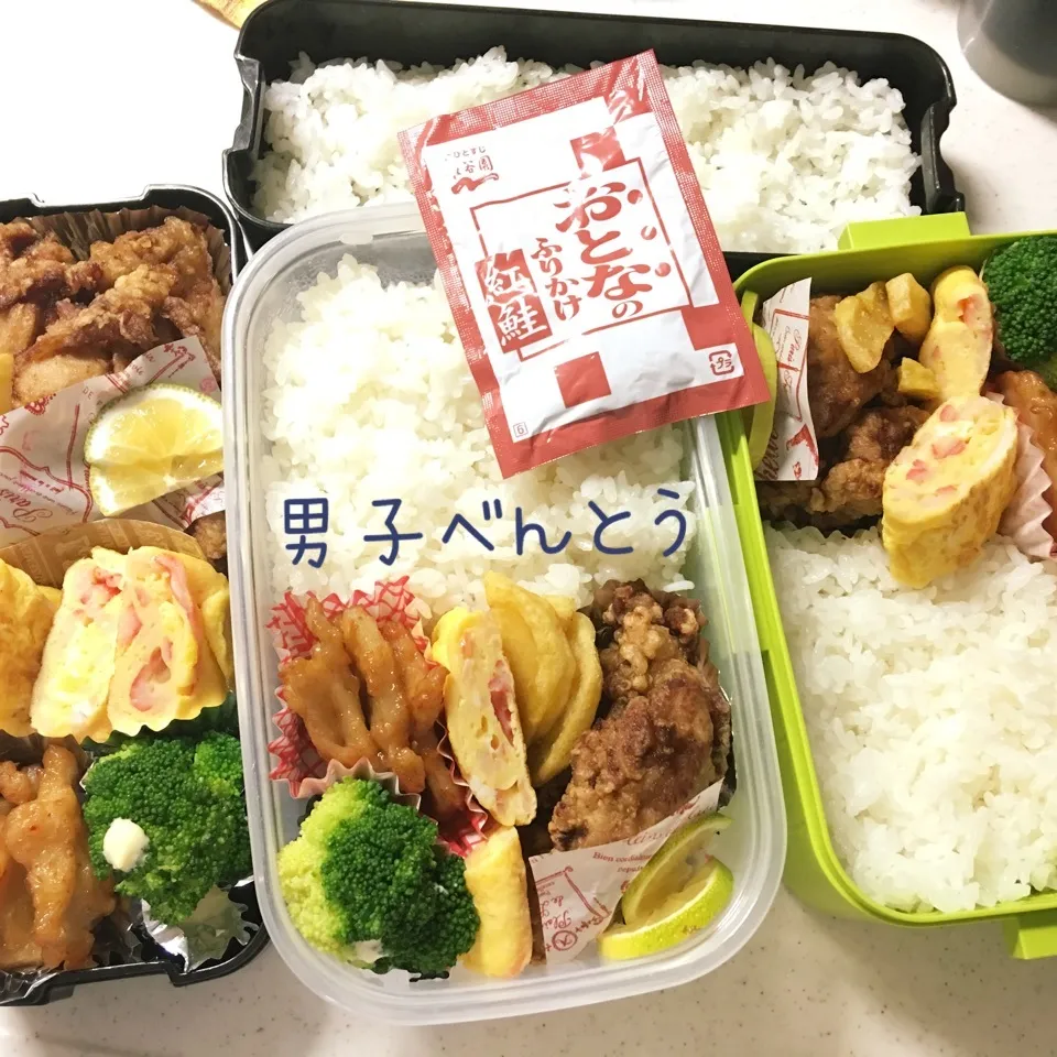 Snapdishの料理写真:男子べんとう|ゆきさん