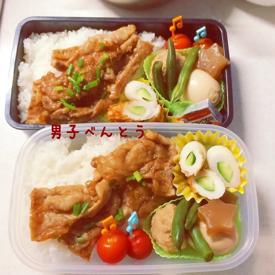 Snapdishの料理写真:男子べんとう|ゆきさん