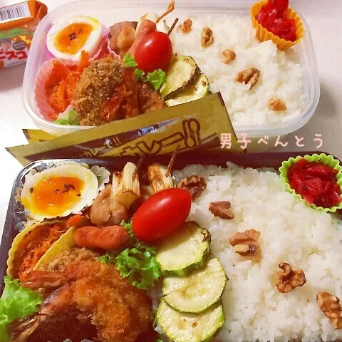 Snapdishの料理写真:男子べんとう|ゆきさん