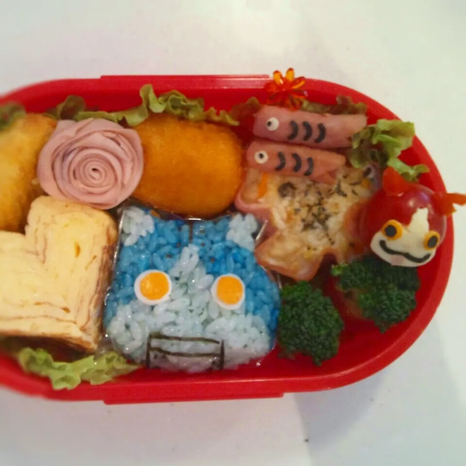 Snapdishの料理写真:ロボニャンのお弁当|れんこさん