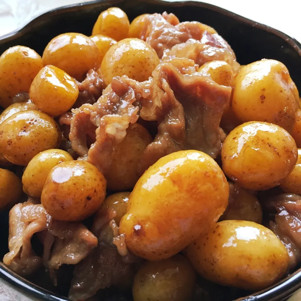 インカのめざめの煮っころがし❤️豚肉入り|ひだまり農園さん