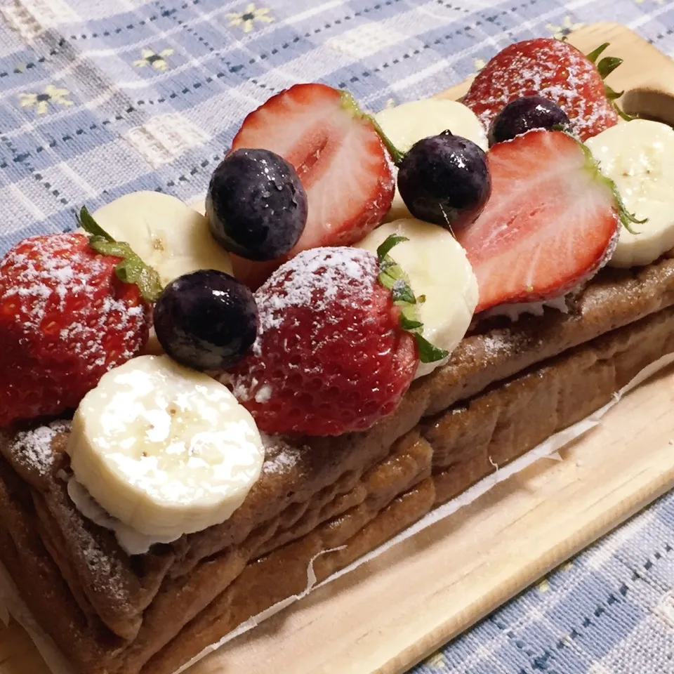 完熟バナナ救済❤️チョコバナナパウンドケーキ🍌|ひだまり農園さん