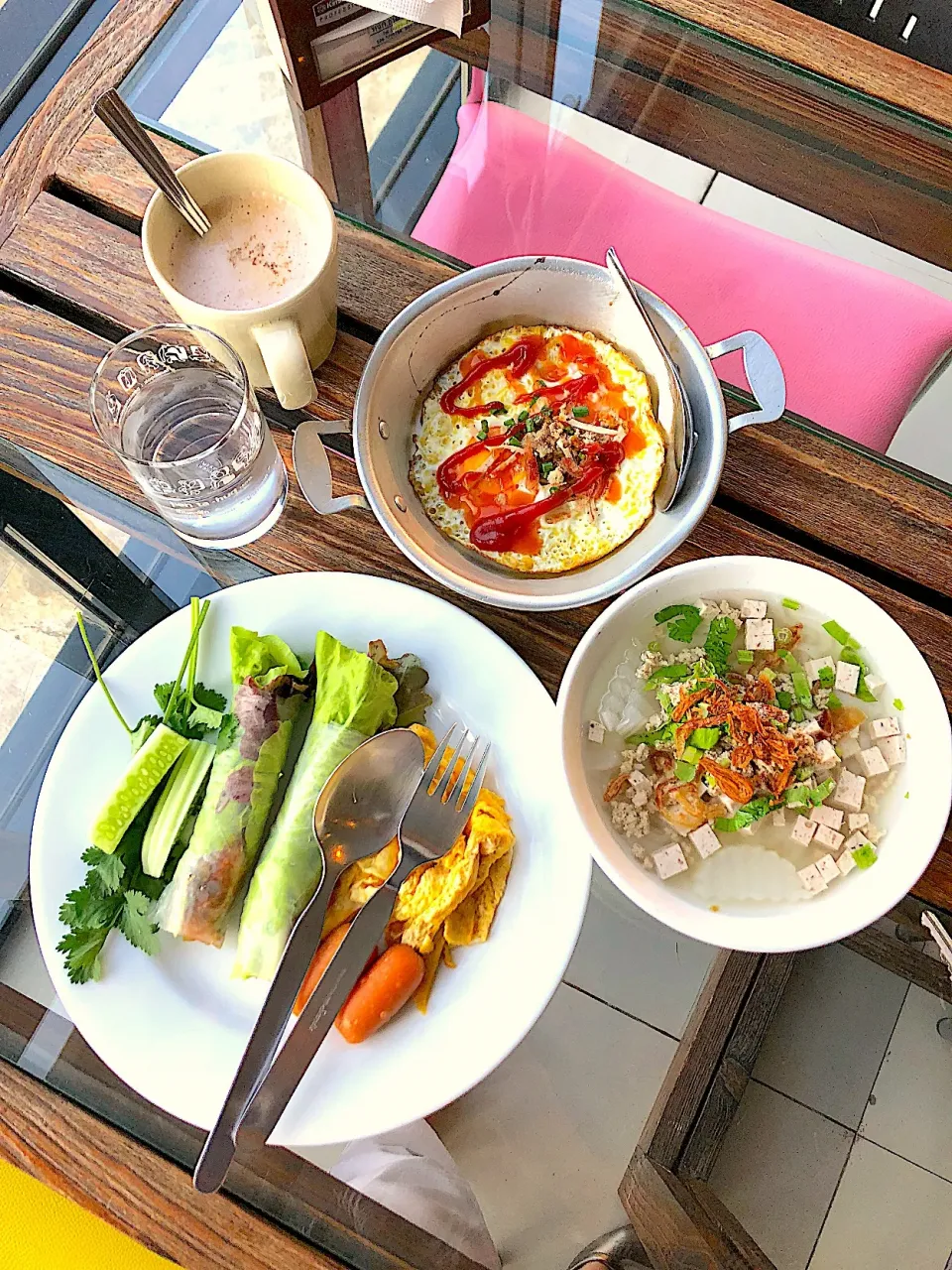 My breakfast @ Pen Ta Hug hotel, Ubonrachathani.|Chalinee Kalyanamitraさん