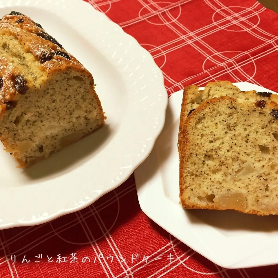 nicoさんのマネっこ、りんごと紅茶のパウンドケーキ|ひだまり農園さん