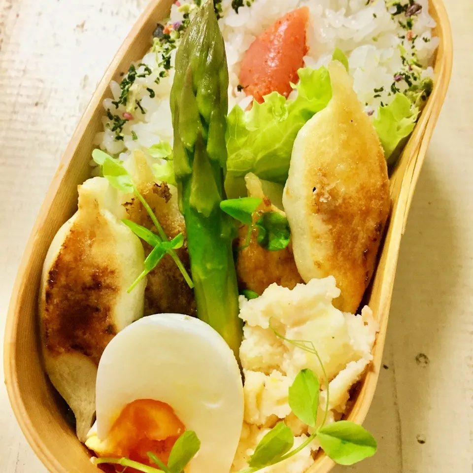 餃子弁当|パウダーさん