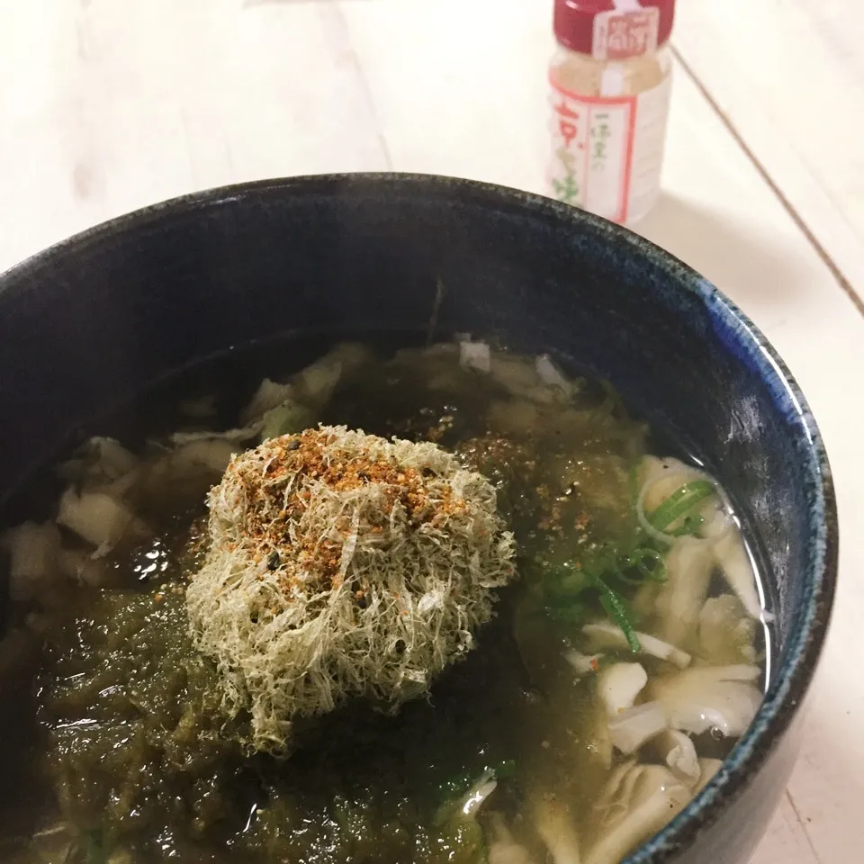 Snapdishの料理写真:楽うま❤︎ 舞茸デトックススープ|パウダーさん