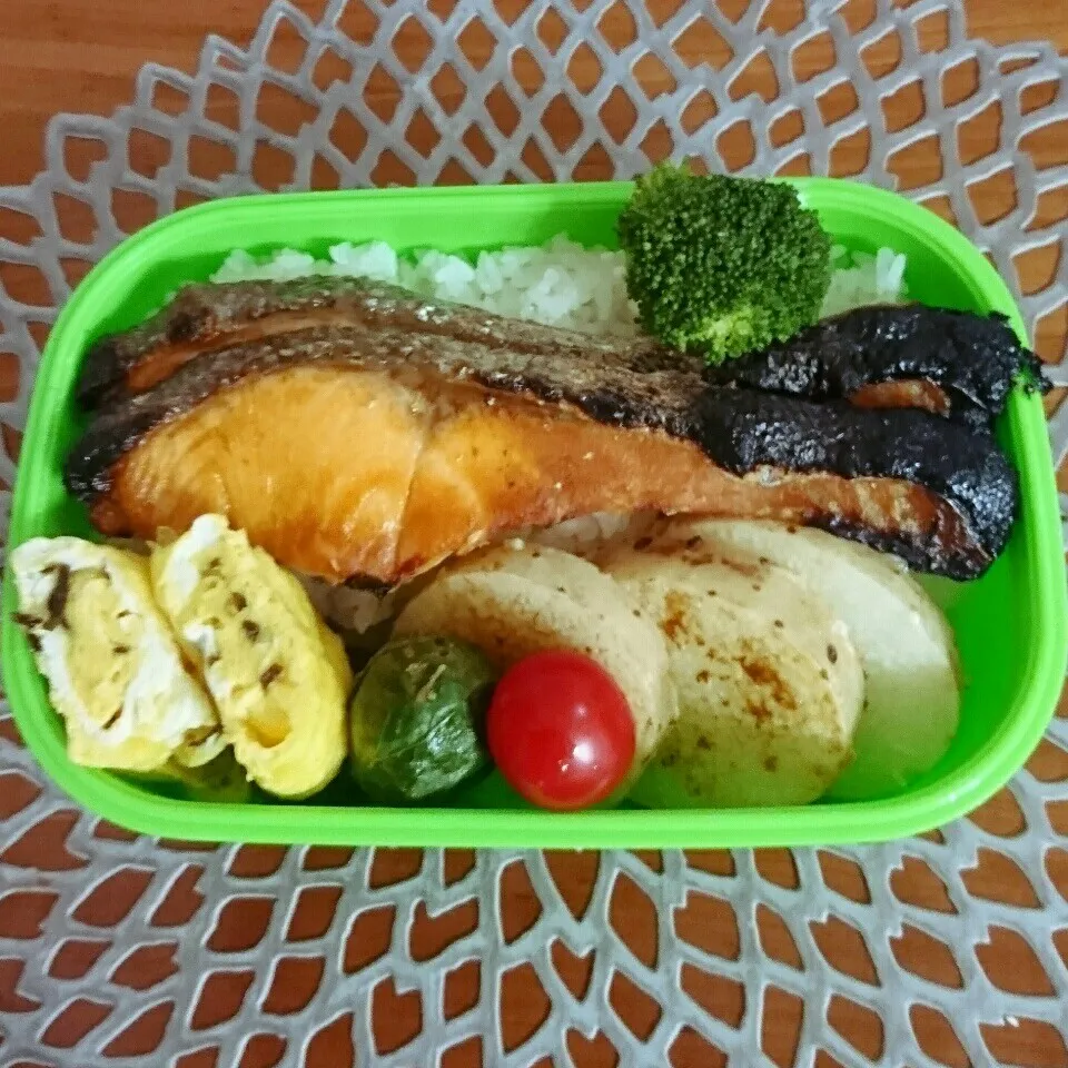 Snapdishの料理写真:☆中学男子弁当: 22Feb2017|momomotototokokokoさん