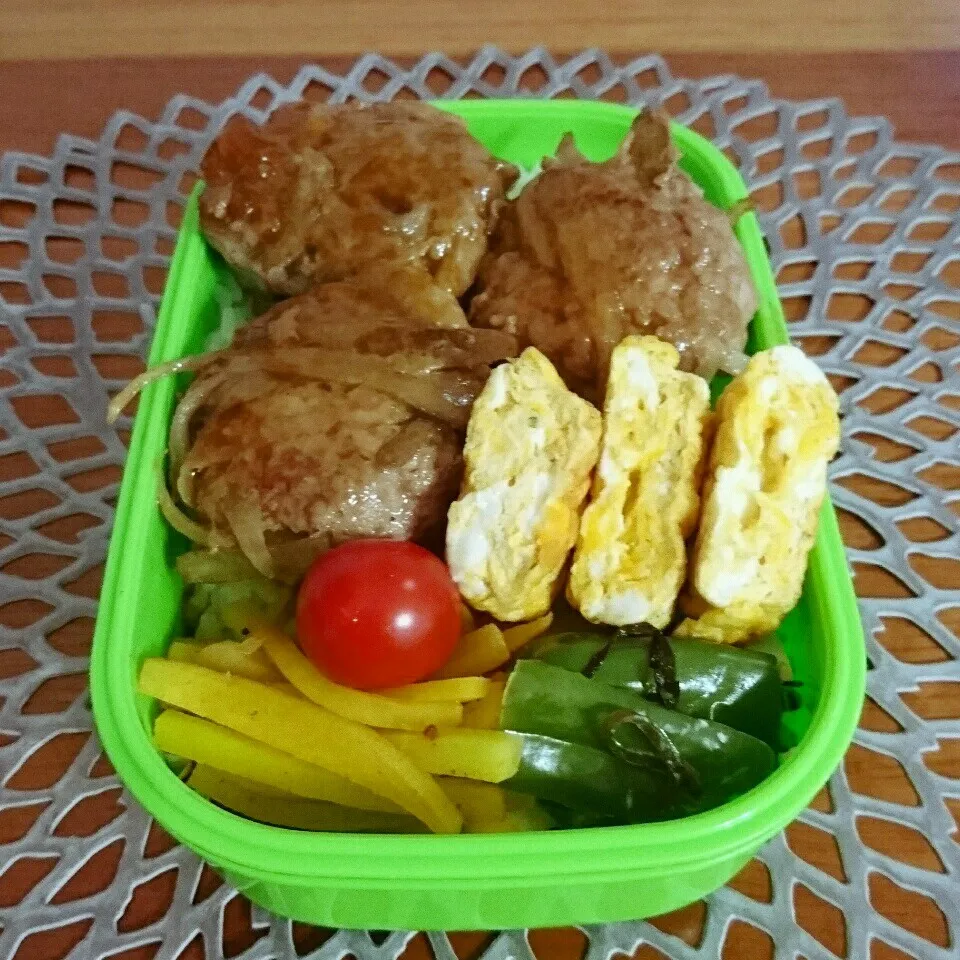 Snapdishの料理写真:☆中学男子弁当: 20Feb2017|momomotototokokokoさん