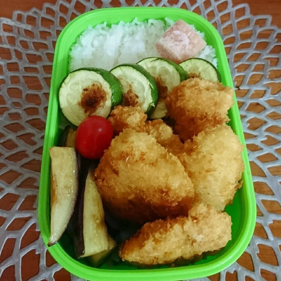 Snapdishの料理写真:☆中学男子弁当: 10Feb2017|momomotototokokokoさん