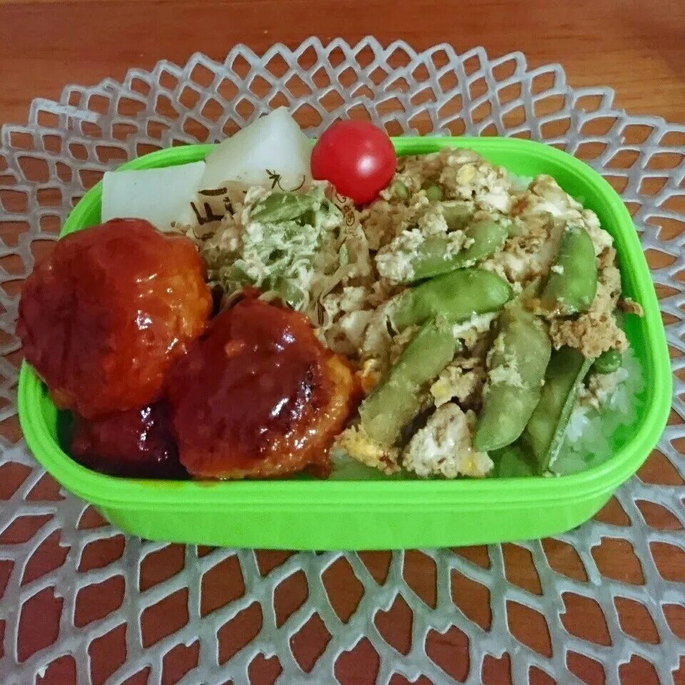 Snapdishの料理写真:☆お弁当:25Jan2017|momomotototokokokoさん