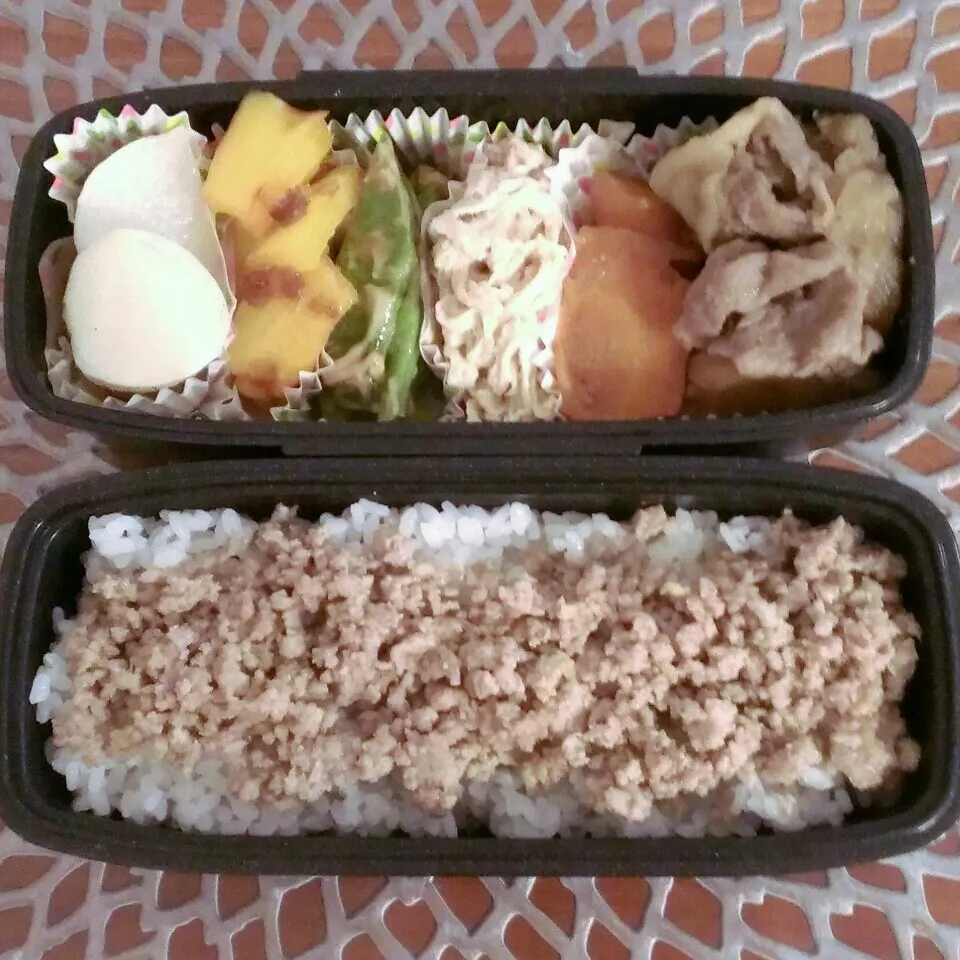 Snapdishの料理写真:☆お弁当:24Jun2016|momomotototokokokoさん