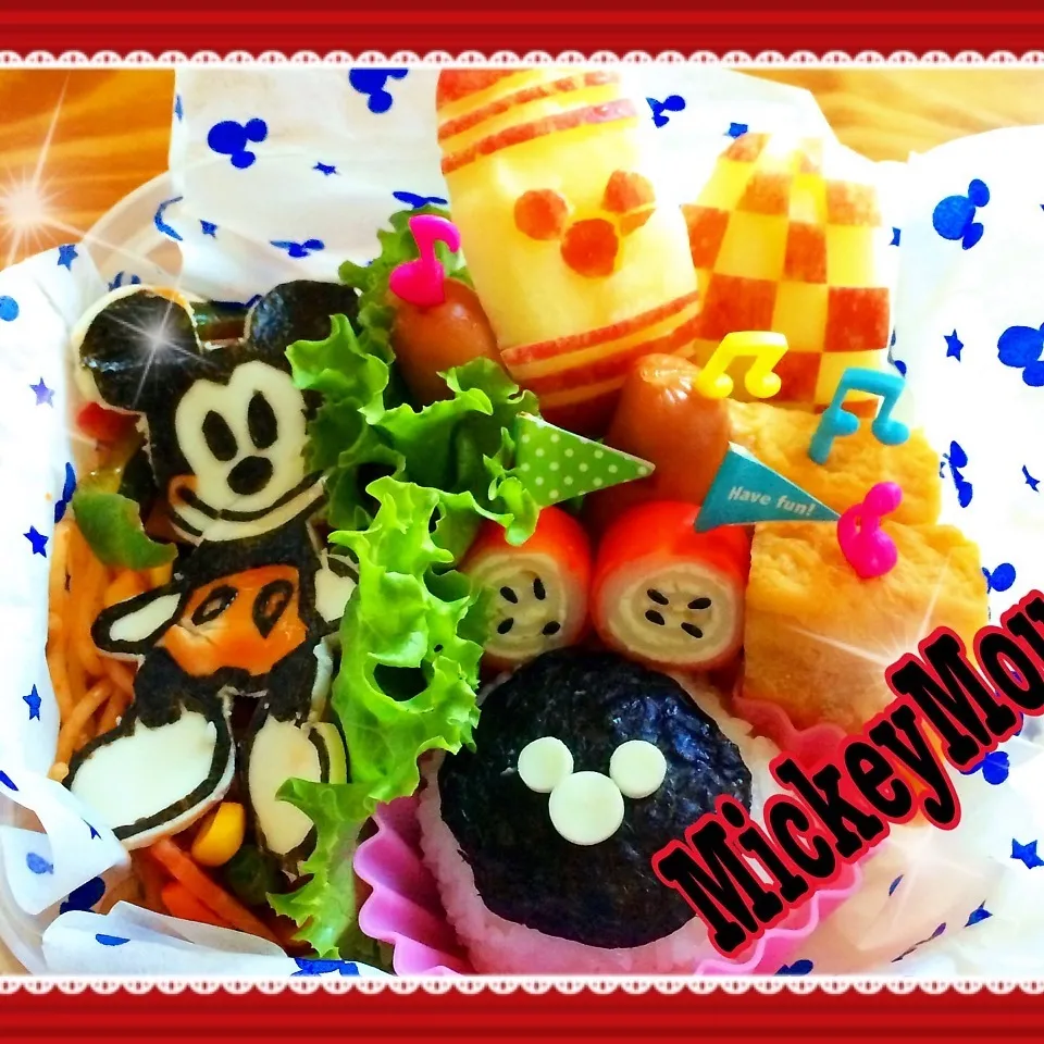 MickeyMouse☆弁当|fox☆eriさん