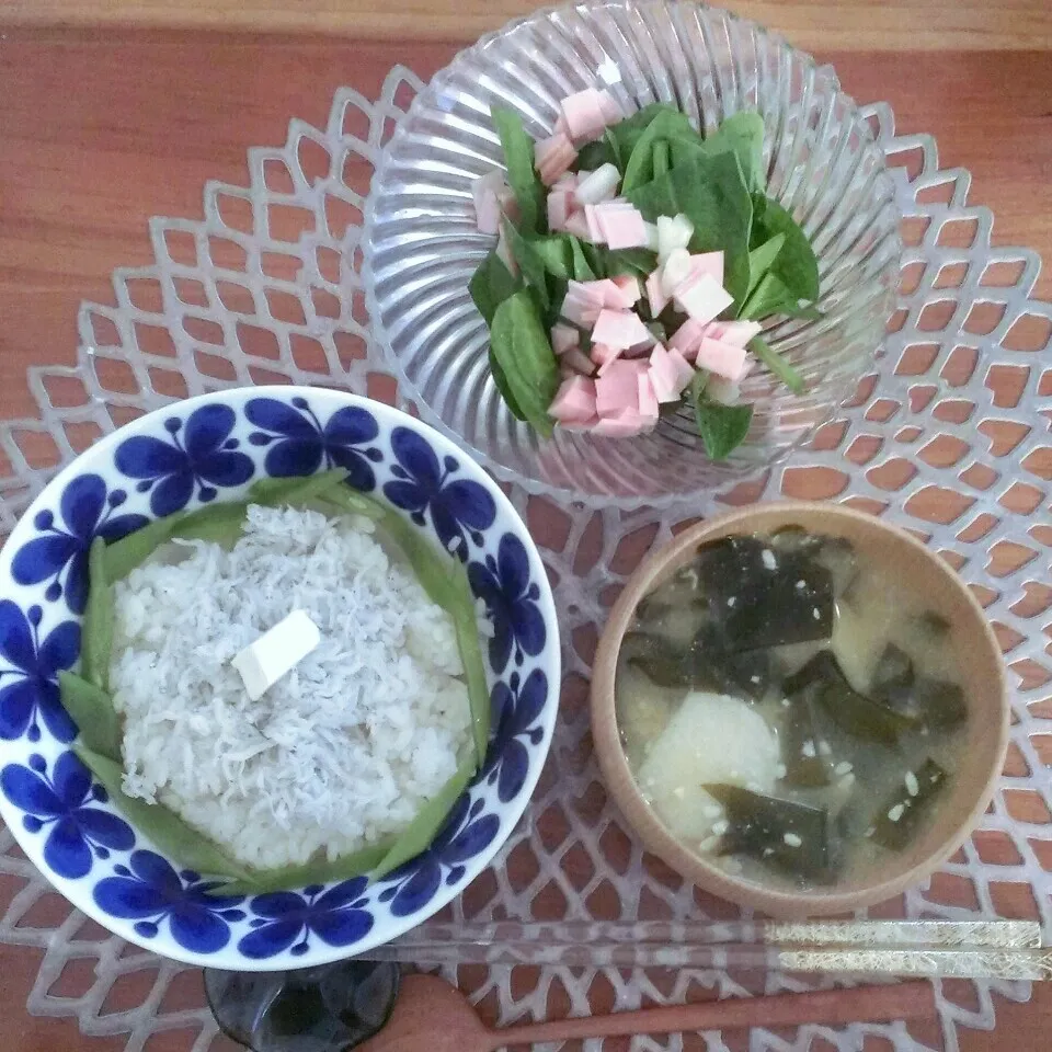 Snapdishの料理写真:あさごはん|momomotototokokokoさん