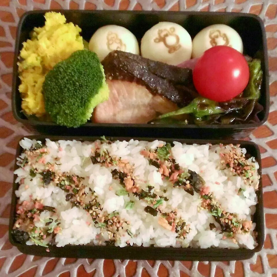 Snapdishの料理写真:☆お弁当:12Feb2016|momomotototokokokoさん